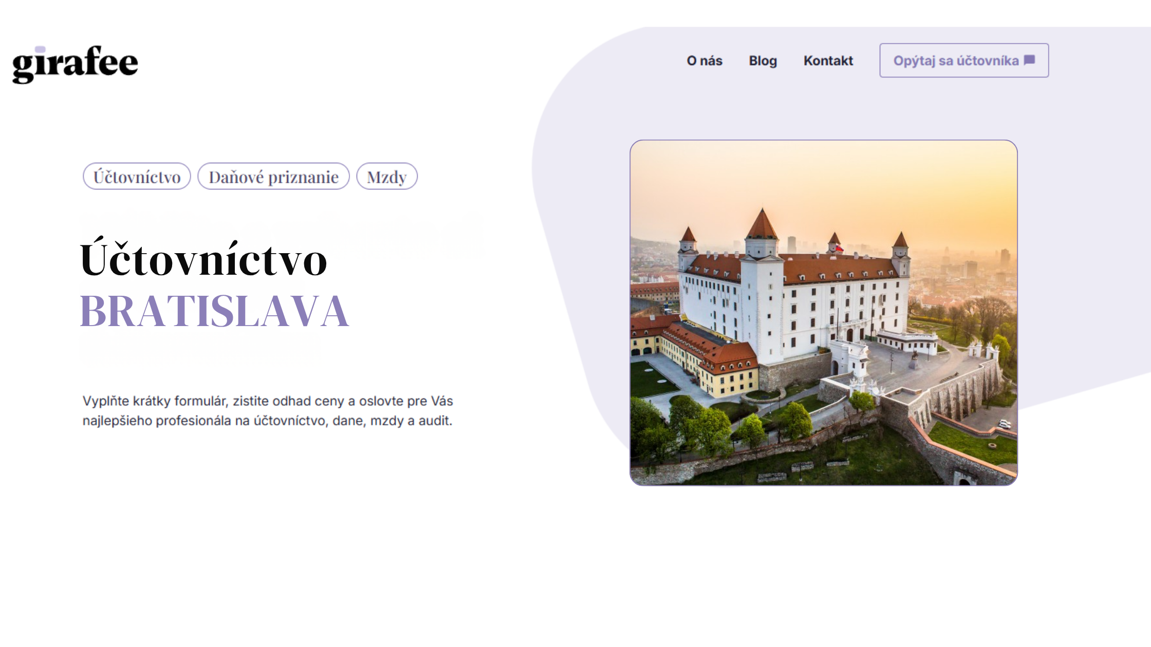 Účtovníctvo BRATISLAVA